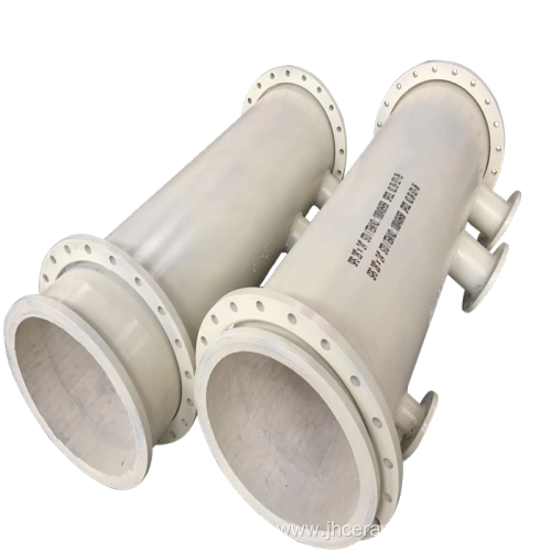 Alumina ceramic lined pipes